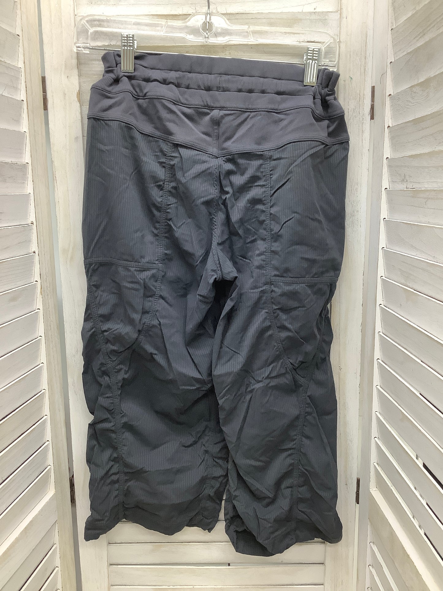 Athletic Capris By Lululemon In Grey, Size: 8