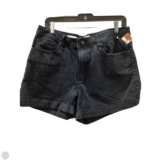 Shorts By Universal Thread In Black Denim, Size: 16