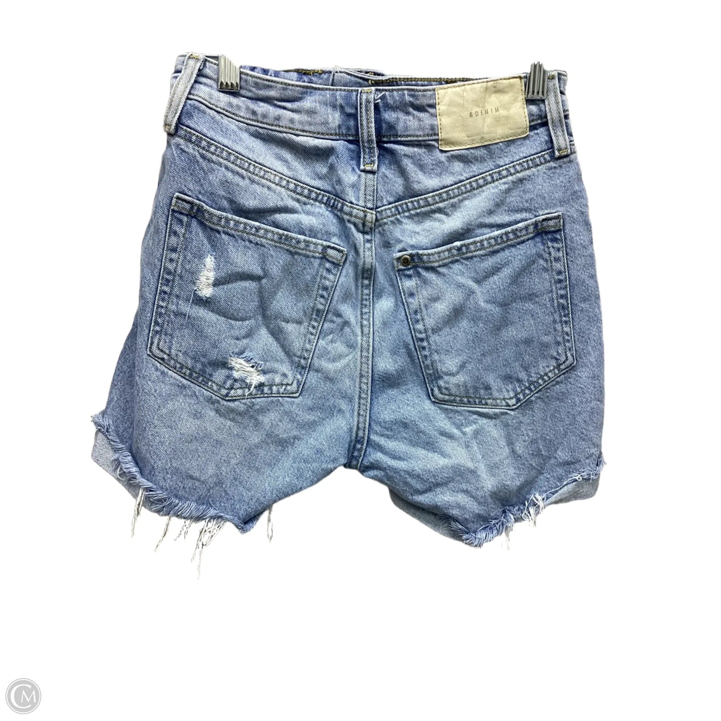 Shorts By H&m In Blue Denim, Size: 2