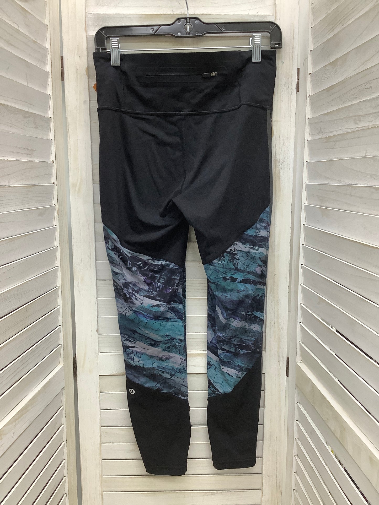 Athletic Leggings By Lululemon In Multi-colored, Size: 8