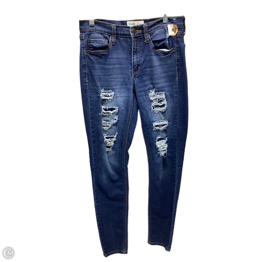 Jeans Skinny By Mudd In Blue Denim, Size: 5