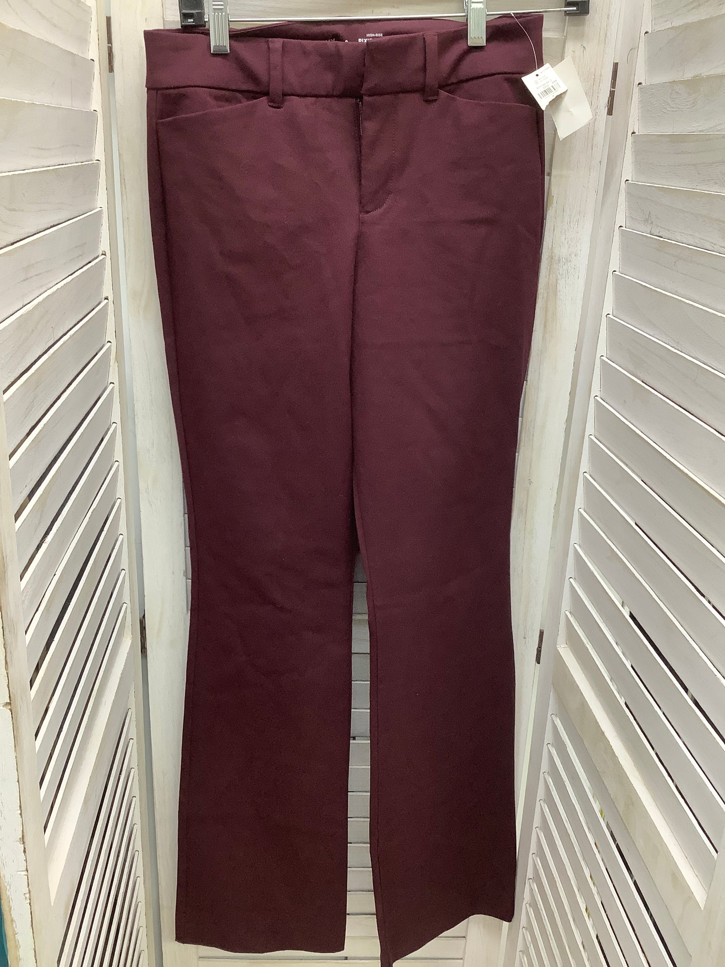 Pants Wide Leg By Old Navy In Maroon, Size: 2