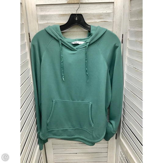 Sweatshirt Hoodie By Dsg Outerwear In Green, Size: S