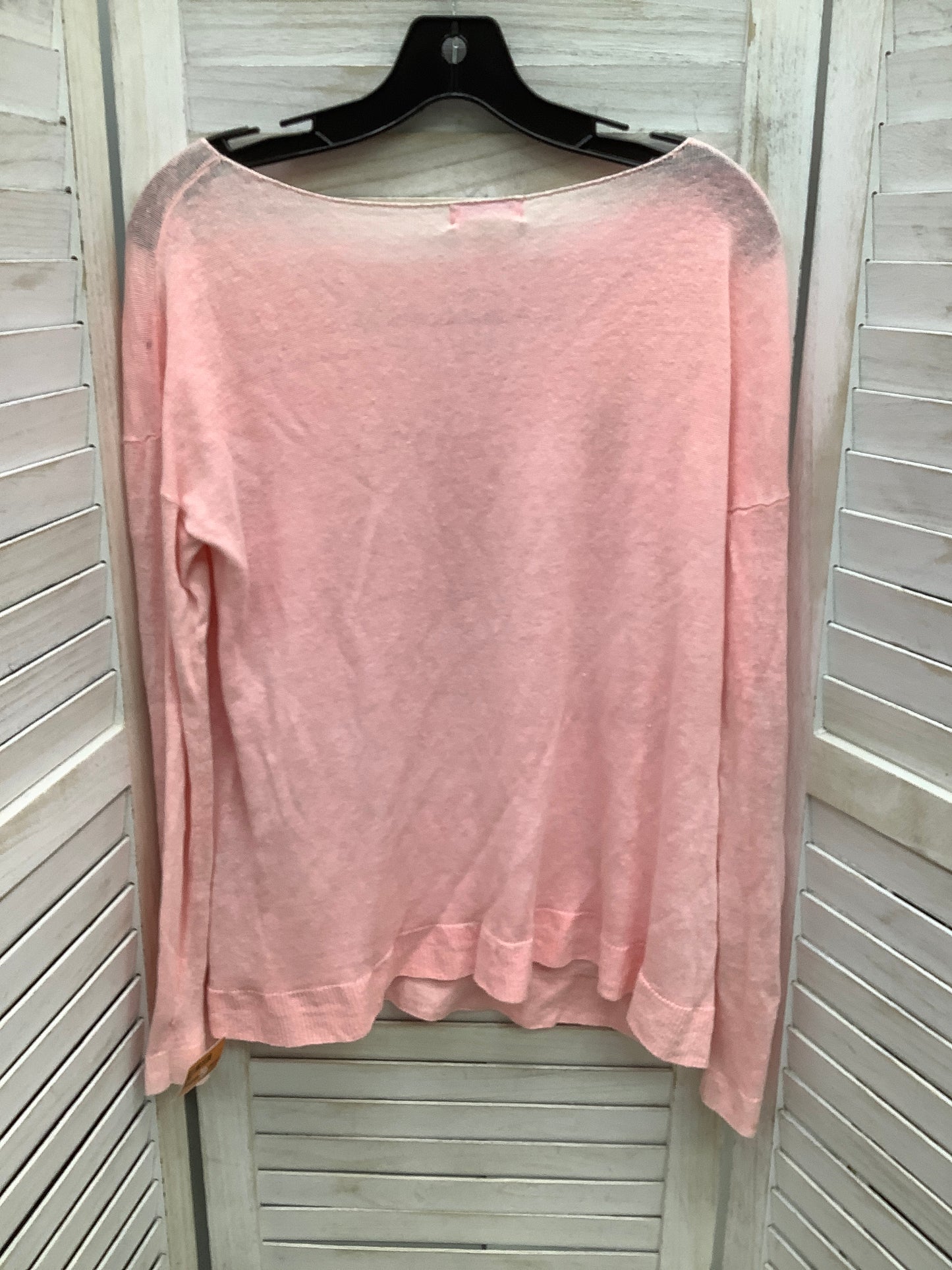 Top Long Sleeve By Lilly Pulitzer In Pink, Size: L