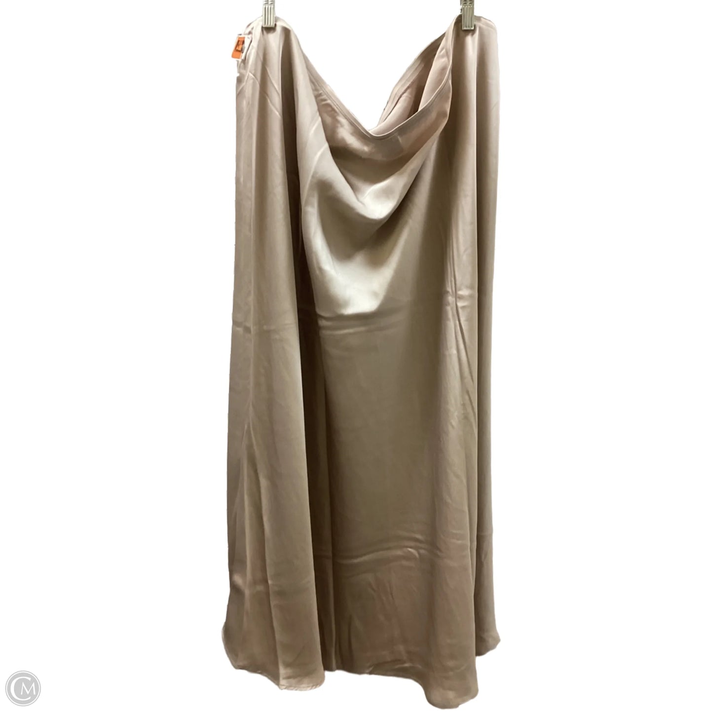 Skirt Maxi By A New Day In Beige, Size: 3x