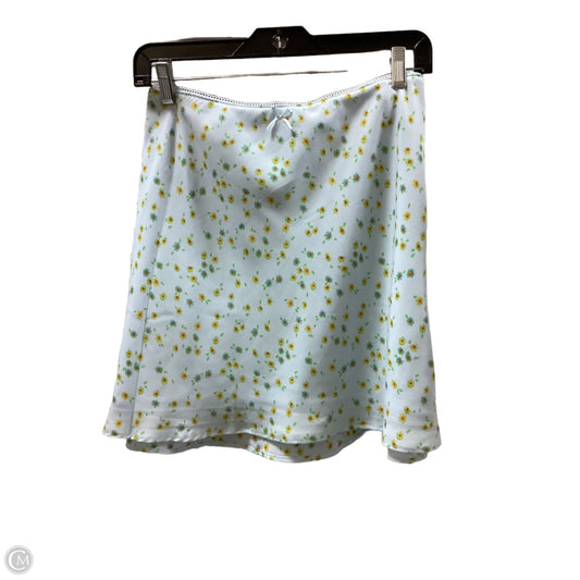 Skirt Mini & Short By Wild Fable In Floral Print, Size: Xl