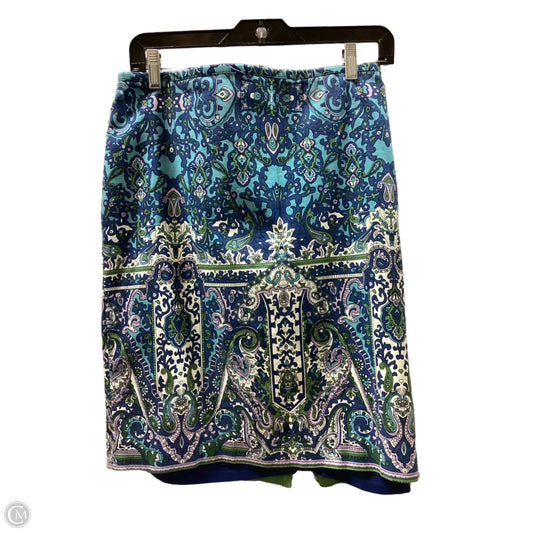 Skirt Midi By Talbots In Paisley Print, Size: 14p