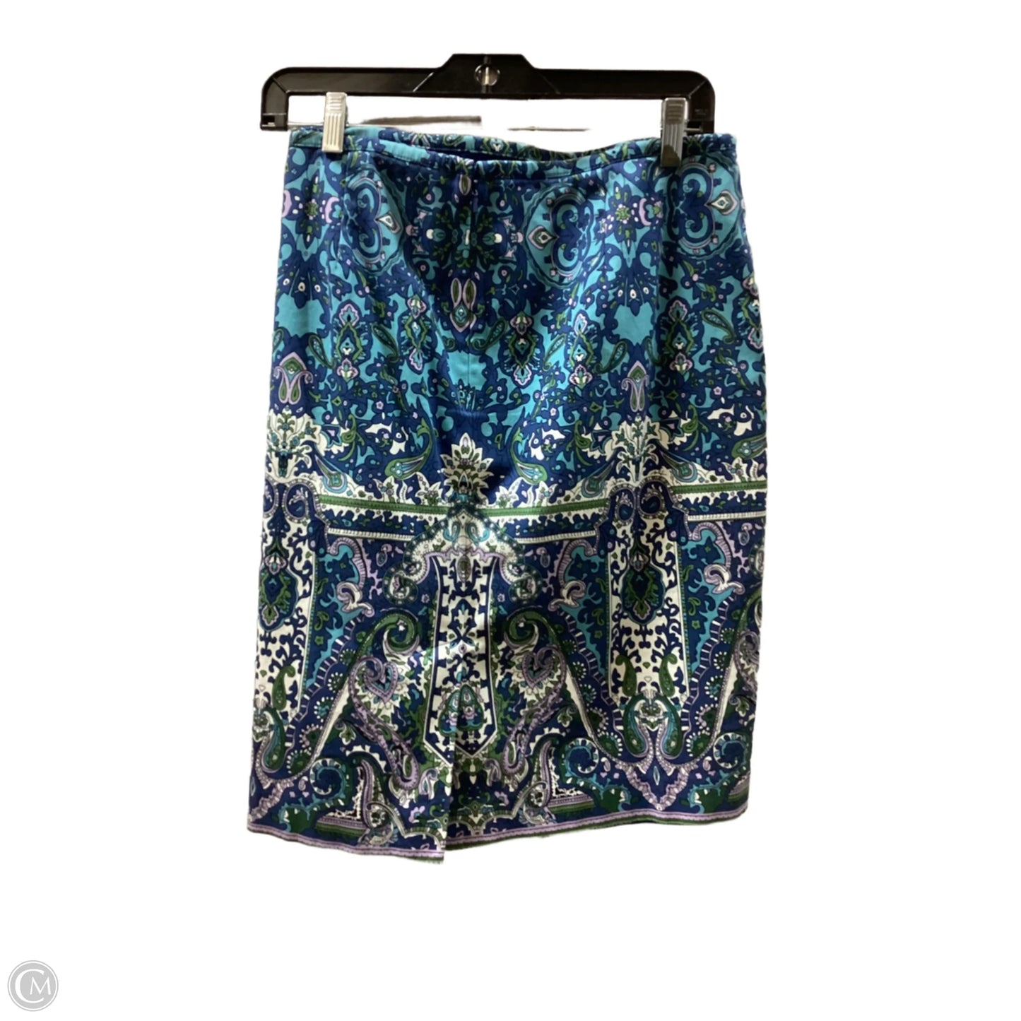 Skirt Midi By Talbots In Paisley Print, Size: 14p