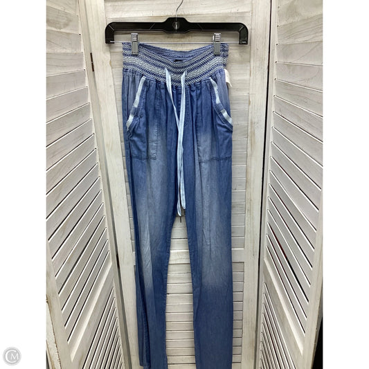 Pants Wide Leg By Clothes Mentor In Blue, Size: L