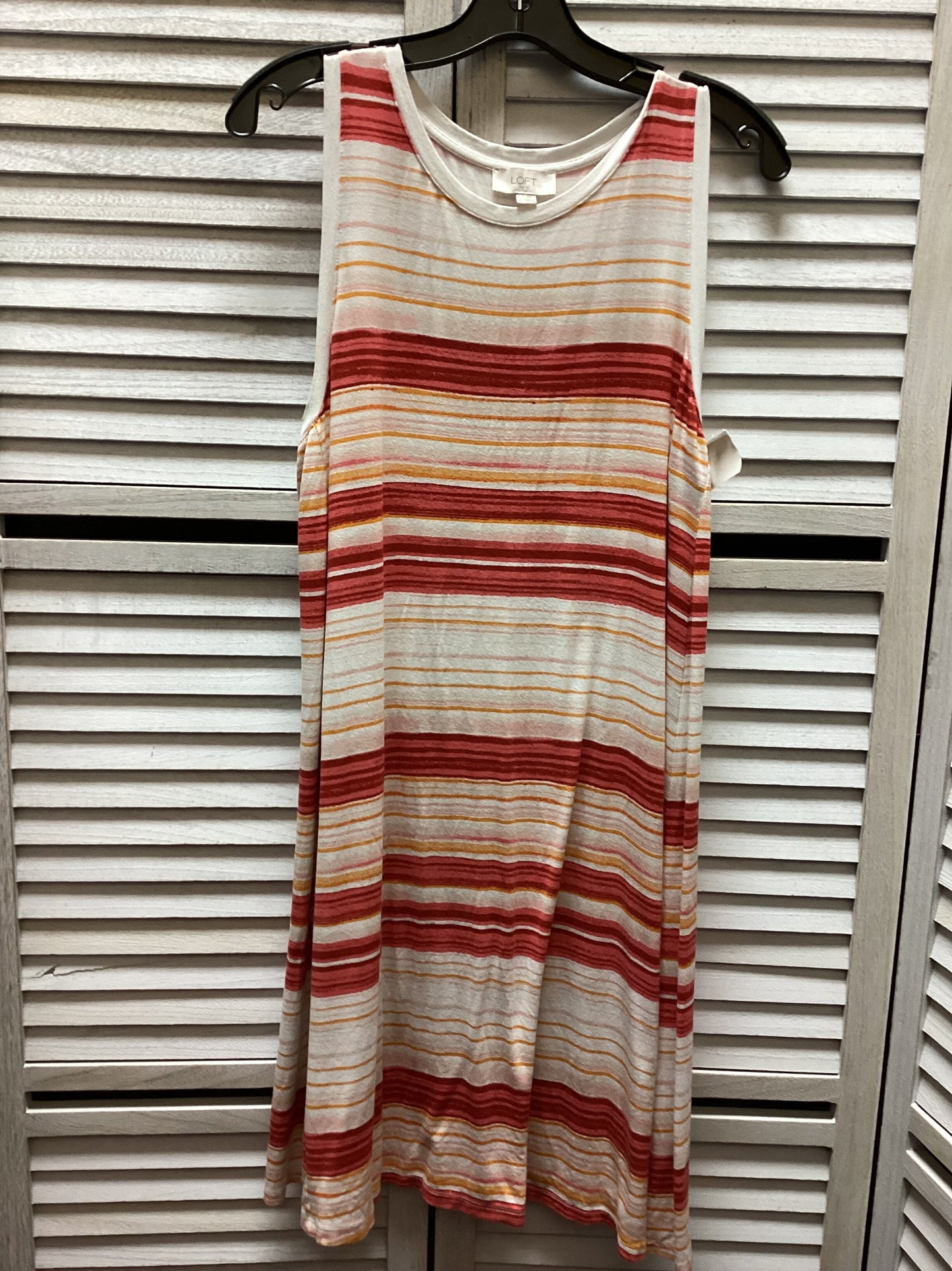 Dress Casual Midi By Loft  Size: L