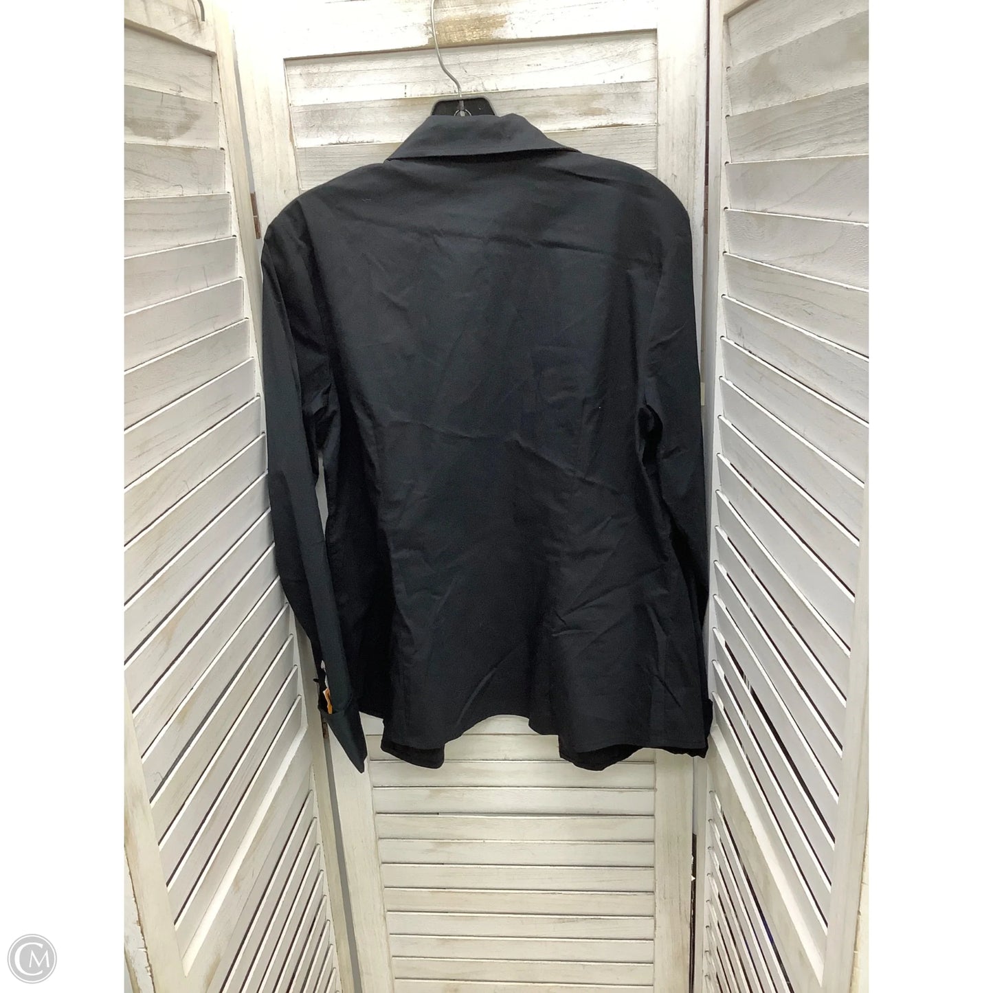 Top Long Sleeve By Worthington In Black, Size: 14p