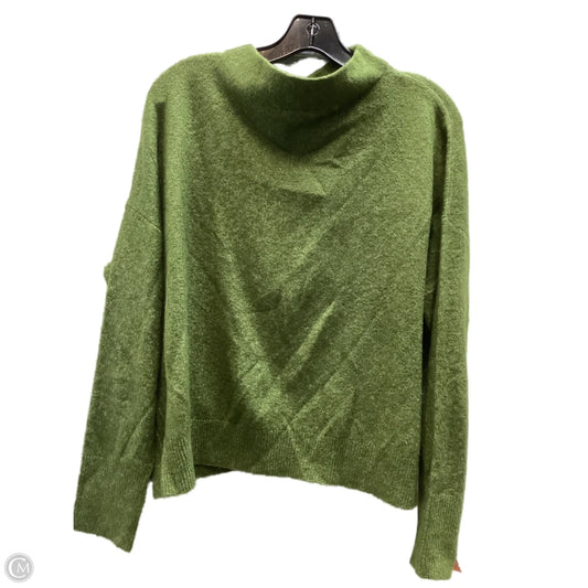Sweater By Ann Taylor In Green, Size: L