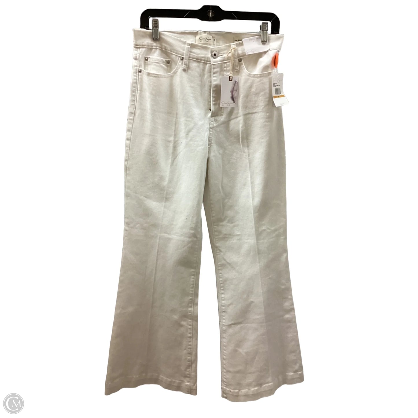 Pants Wide Leg By Jessica Simpson In White, Size: 6