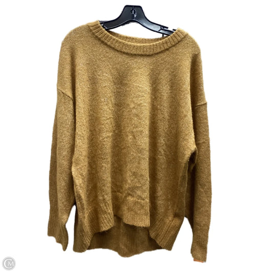 Sweater By Old Navy In Gold, Size: L