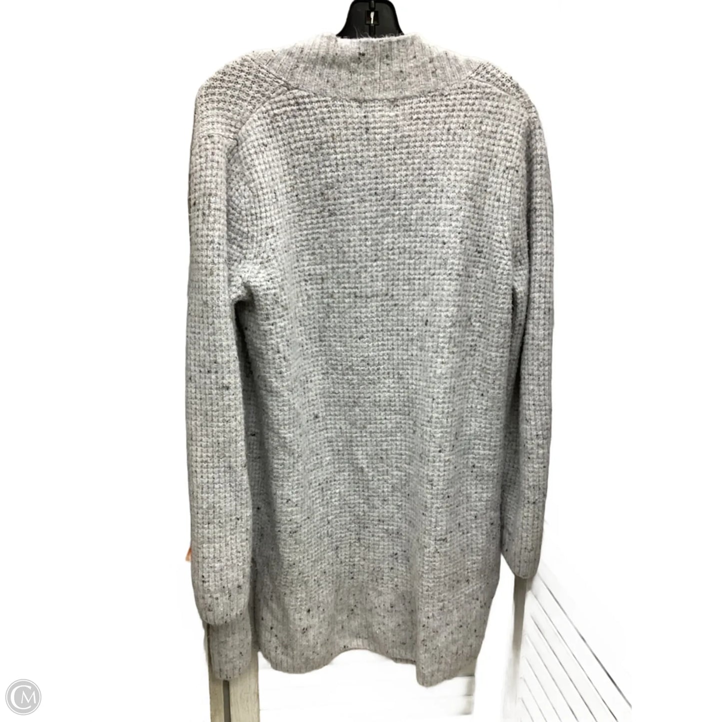 Sweater Cardigan By Old Navy In Grey, Size: M