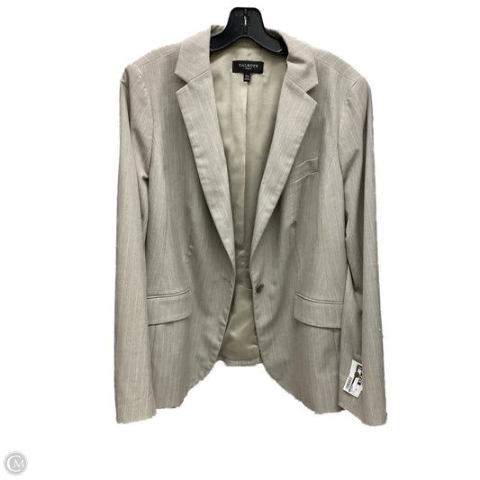 Blazer By Talbots In Tan, Size: 14