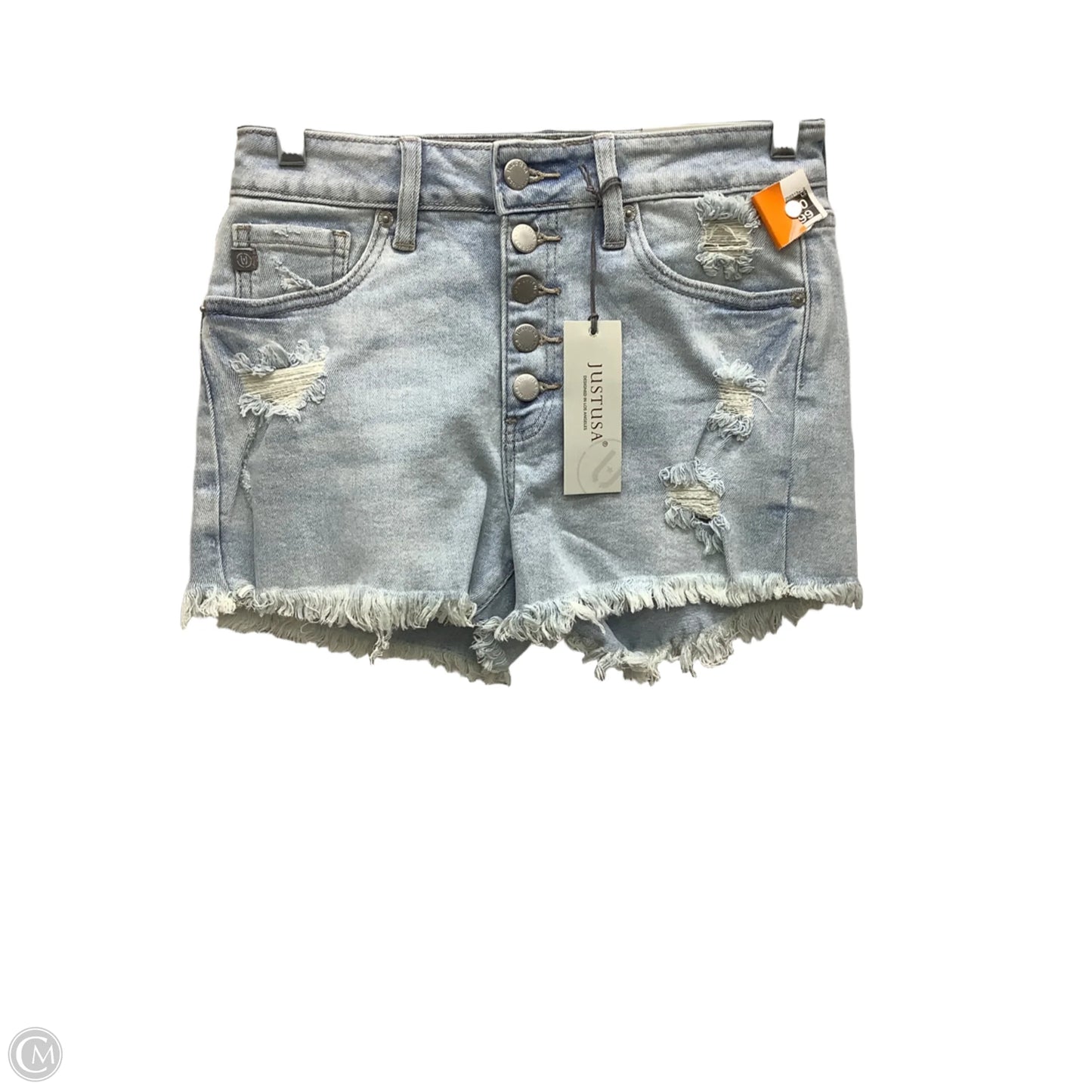 Shorts By Clothes Mentor In Blue Denim, Size: S