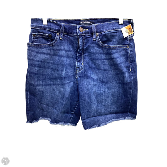 Shorts By Calvin Klein In Blue Denim, Size: 6