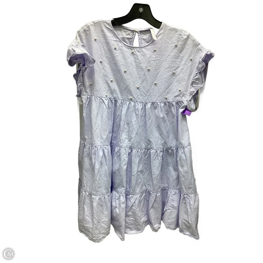 Dress Casual Short By Zara In Blue, Size: S