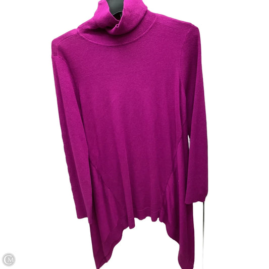 Top Long Sleeve By Chicos In Purple, Size: M