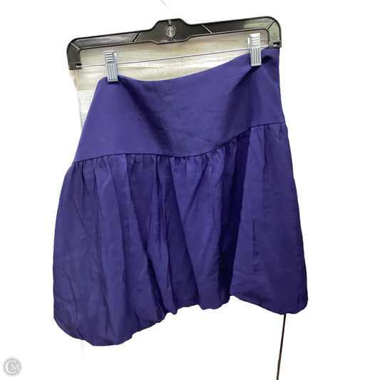 Skirt Mini & Short By A New Day In Blue, Size: 12