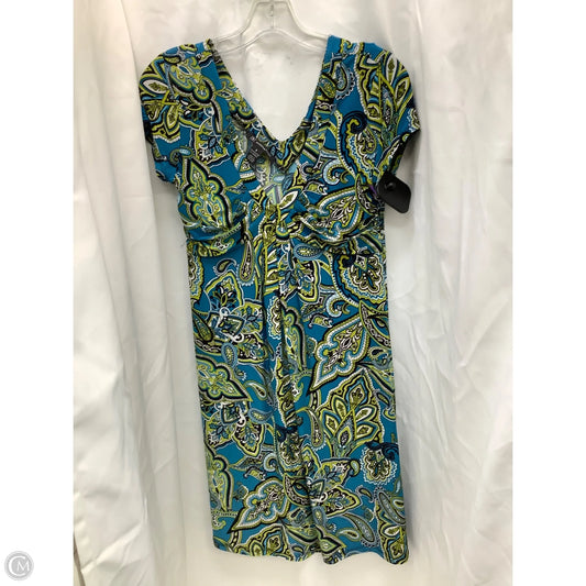 Dress Casual Midi By International Concepts In Paisley Print, Size: S
