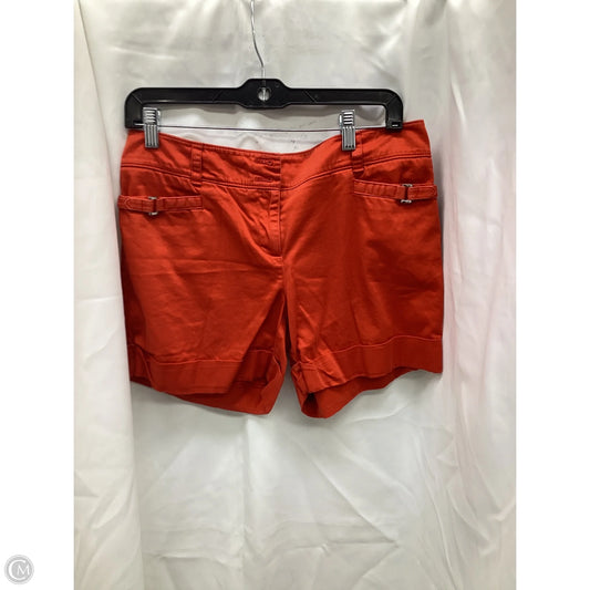 Shorts By White House Black Market In Orange, Size: 6