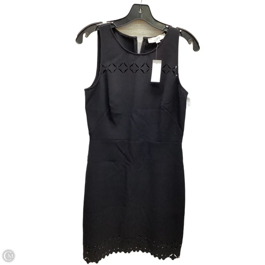 Dress Casual Midi By Loft In Black, Size: 2