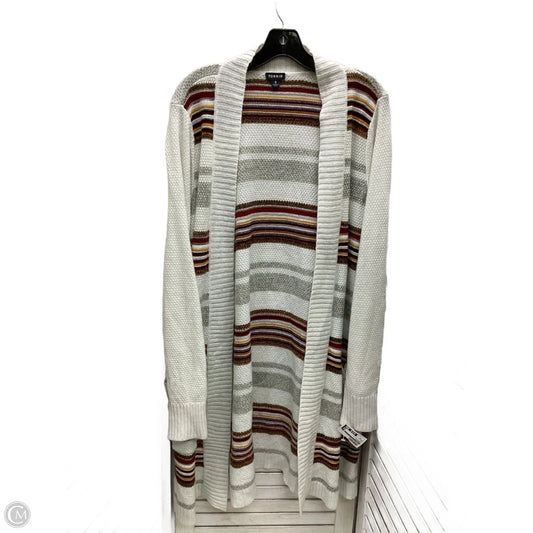 Cardigan By Torrid In Striped Pattern, Size: 2x