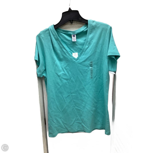 Top Short Sleeve By Gap In Teal, Size: Xxl
