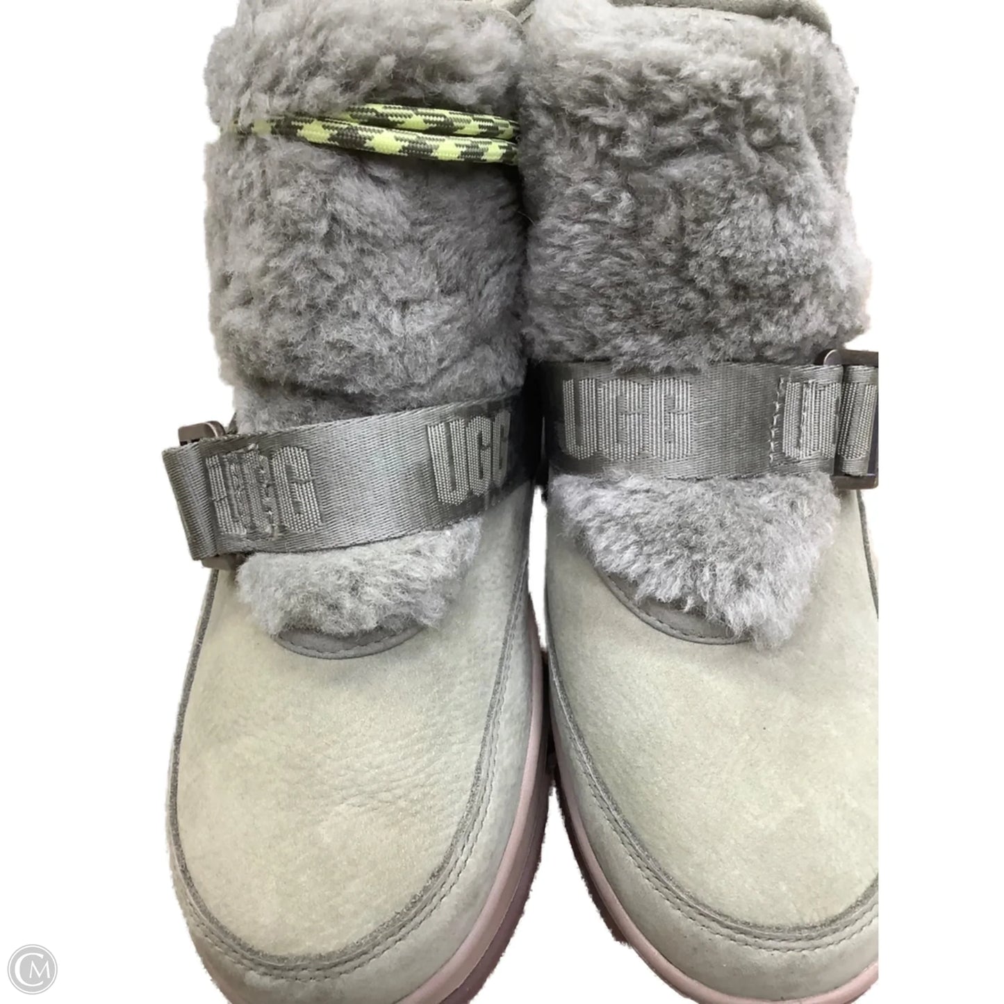 Boots Designer By Ugg In Green, Size: 8