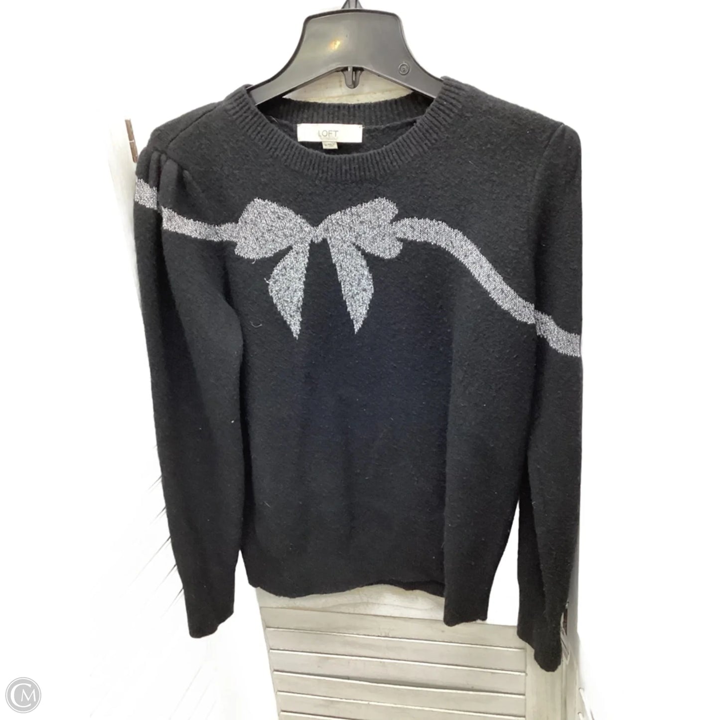 Sweater By Loft In Black, Size: M