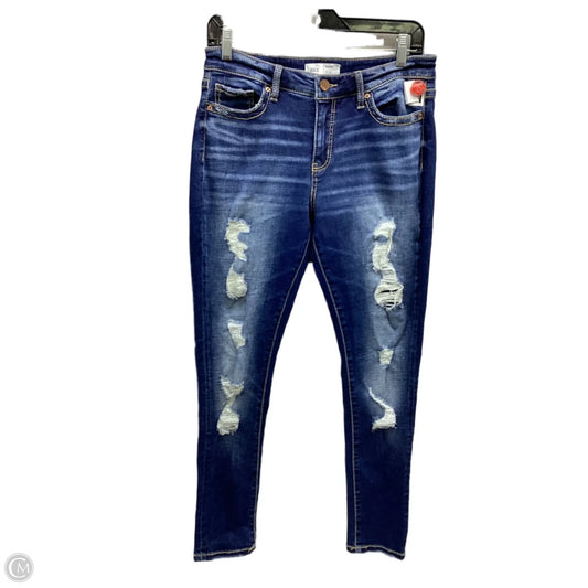 Jeans Skinny By Bke In Blue Denim, Size: 4