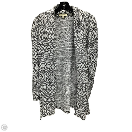 Cardigan By Retrology In Black & White, Size: M
