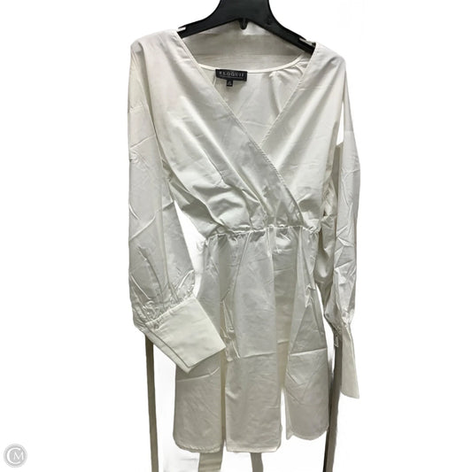 Dress Casual Midi By Eloquii In White, Size: 20