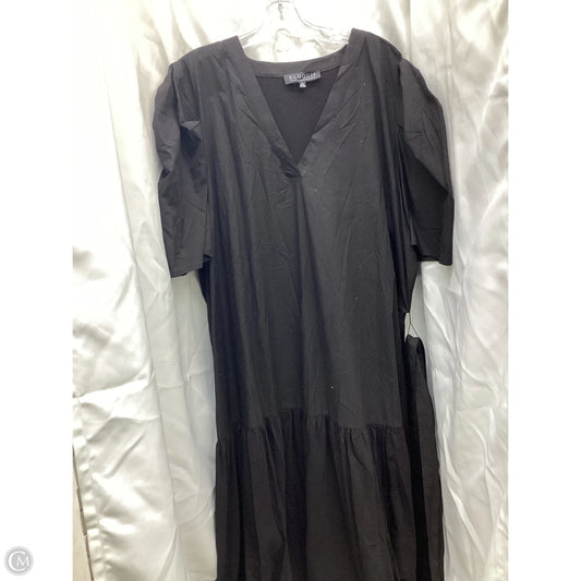 Dress Casual Maxi By Eloquii In Black, Size: 22