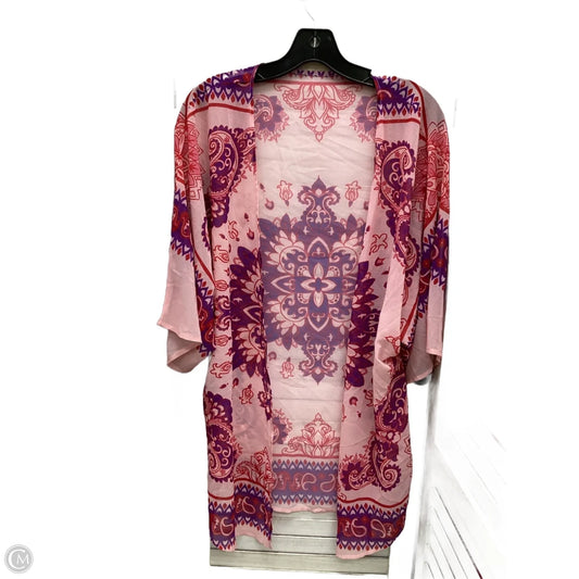Swimwear Cover-up By Clothes Mentor In Paisley Print, Size: M