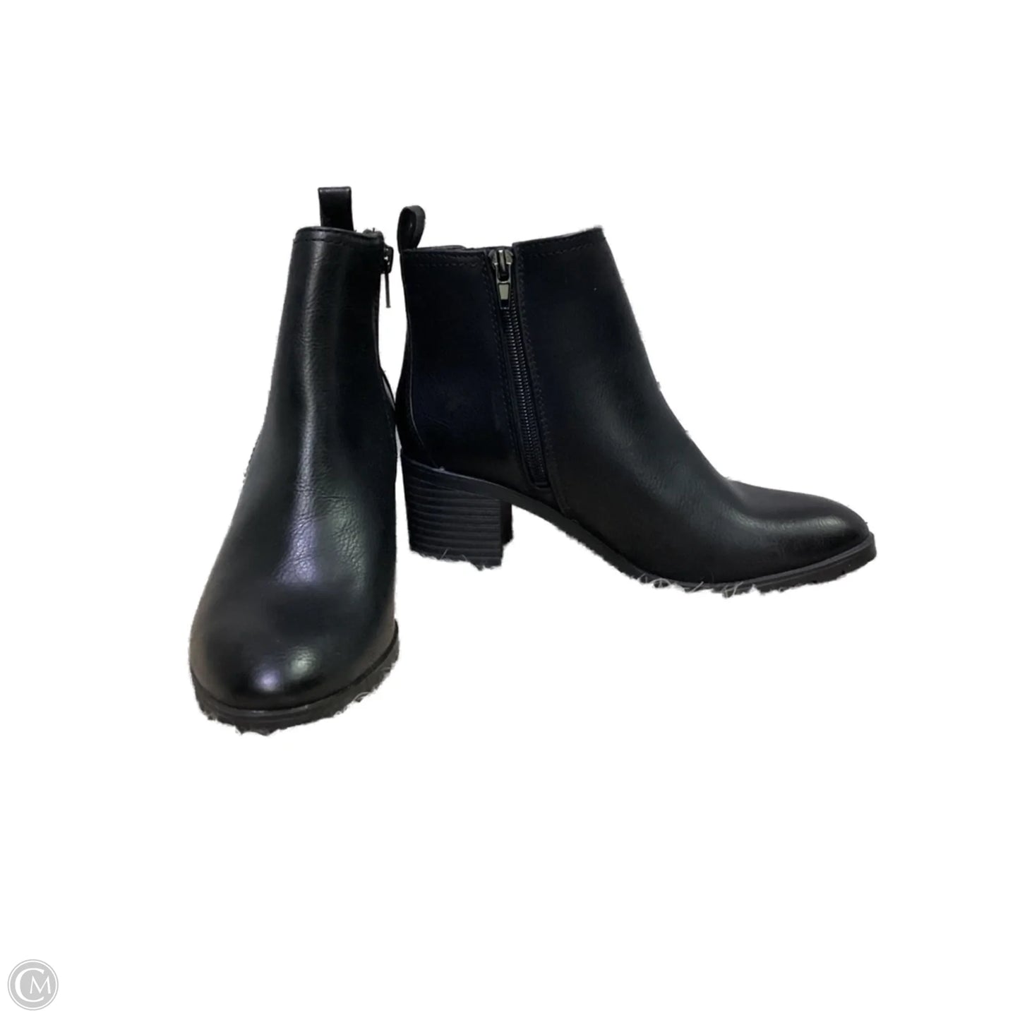 Boots Ankle Heels By Life Stride In Black, Size: 6