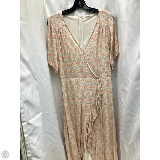 Dress Casual Maxi By En Creme In Multi-colored, Size: L