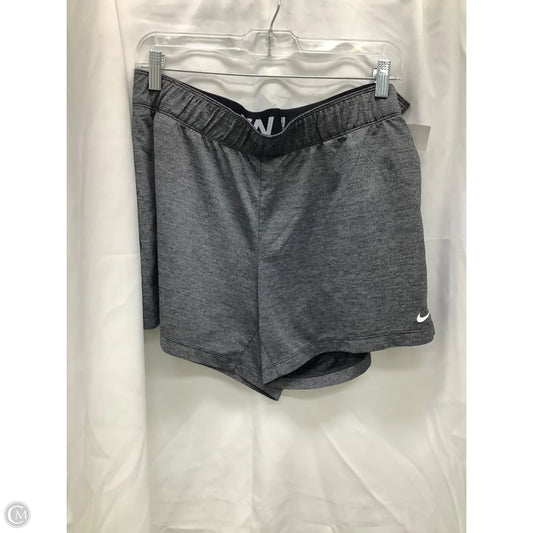 Athletic Shorts By Nike Apparel In Grey, Size: L