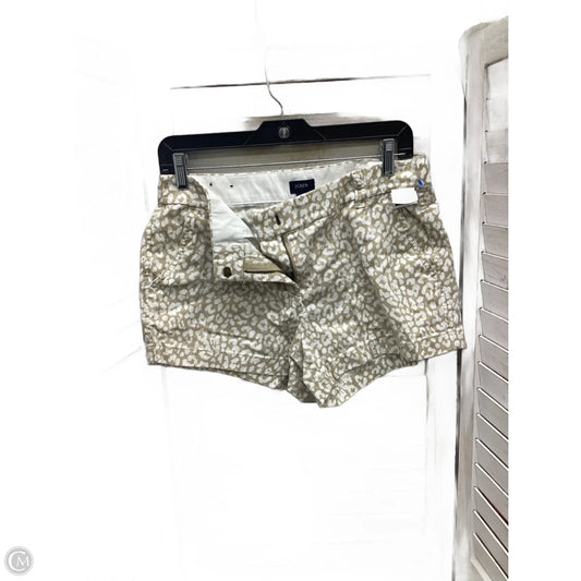 Shorts By J. Crew In Tan & White, Size: 6