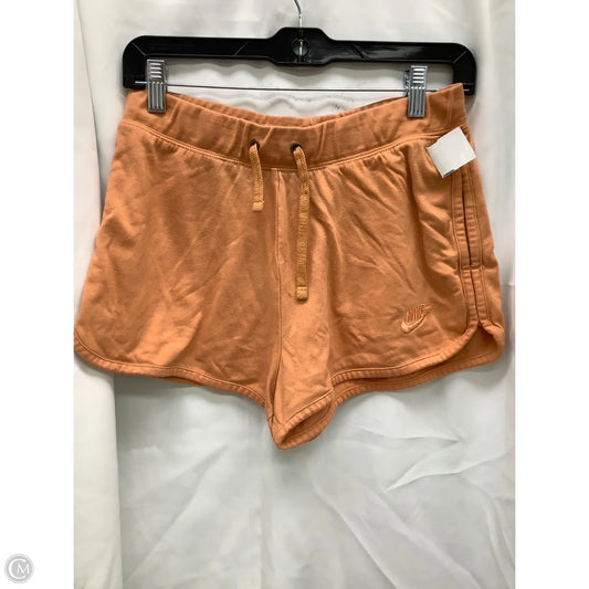 Athletic Shorts By Nike Apparel In Orange, Size: M