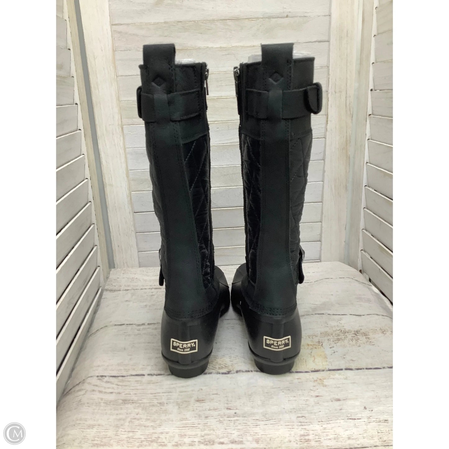 Boots Rain By Sperry In Black, Size: 6.5