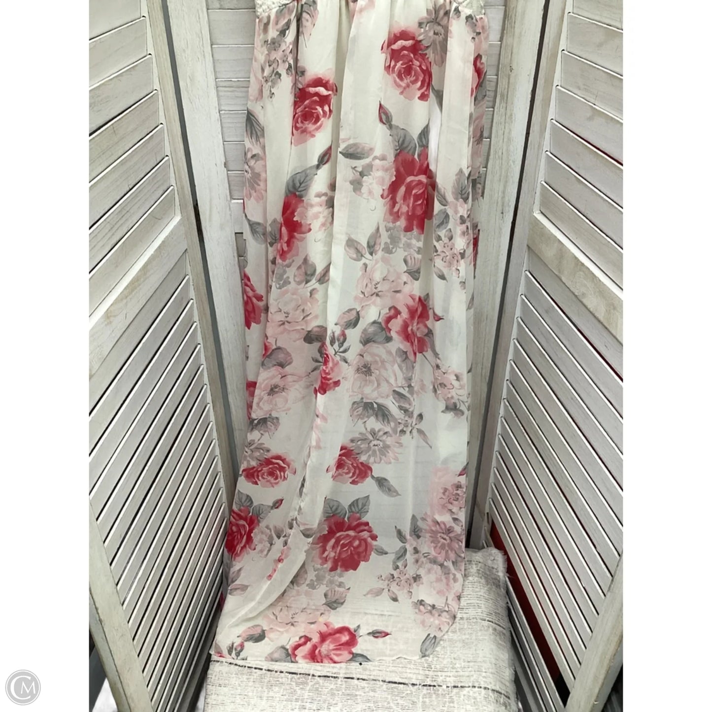 Dress Casual Maxi By Lily Rose In Floral Print, Size: S