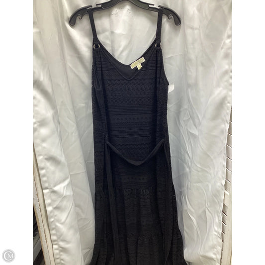 Dress Casual Maxi By Michael By Michael Kors In Black, Size: Xl