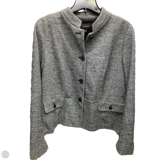 Blazer By Talbots In Grey, Size: 18