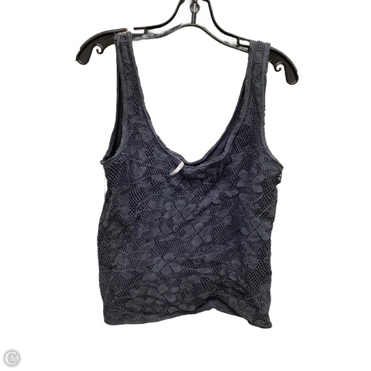 Tank Top By Free People In Grey, Size: L