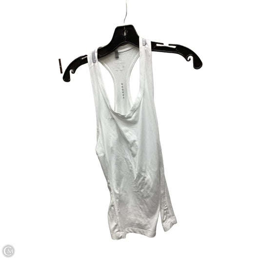 Athletic Tank Top By Nike Apparel In White, Size: S