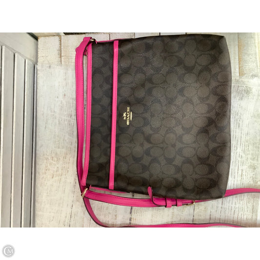 Crossbody Designer By Coach, Size: Large