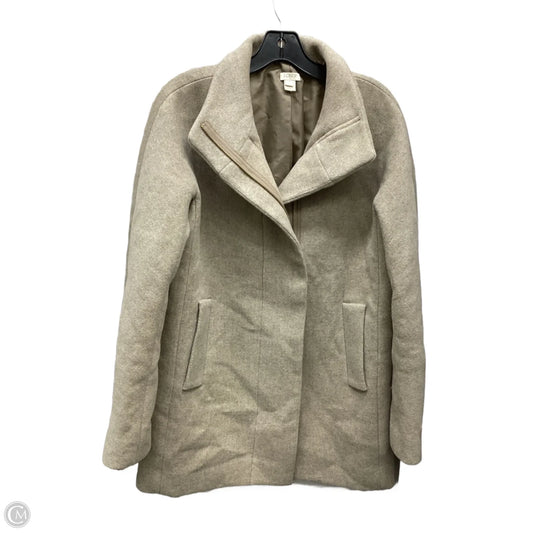 Coat Peacoat By J. Crew In Beige, Size: 6